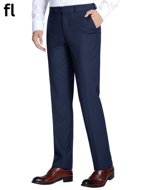 Formal Navy Blue Premium Pant Suiting Stuff Export Quality